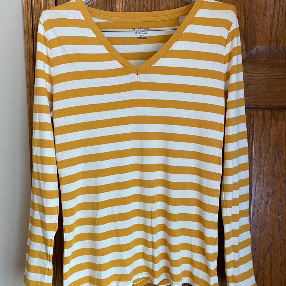 Merona stripe top